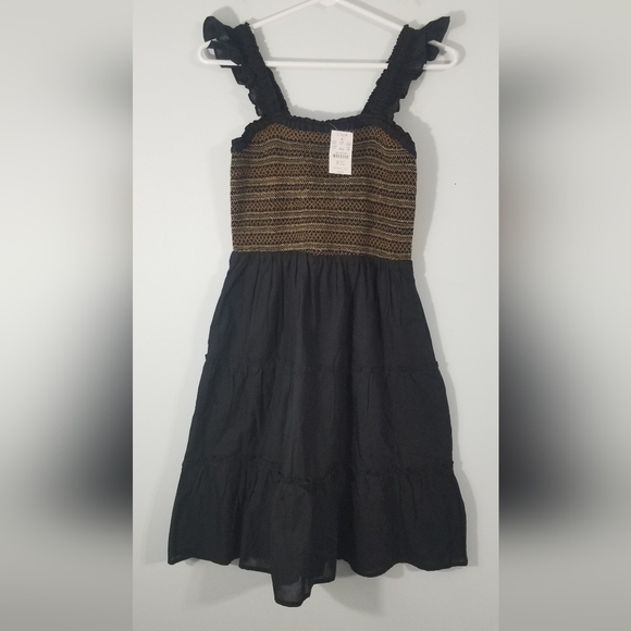 J Crew Re-Imagined Dress NWT. Stretchy Fitted Top and Straps. Rouched Skirt. XXS - Picture 1 of 10